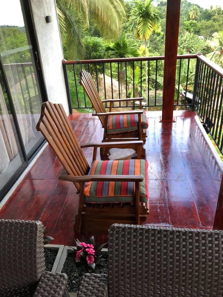 Resort balcony